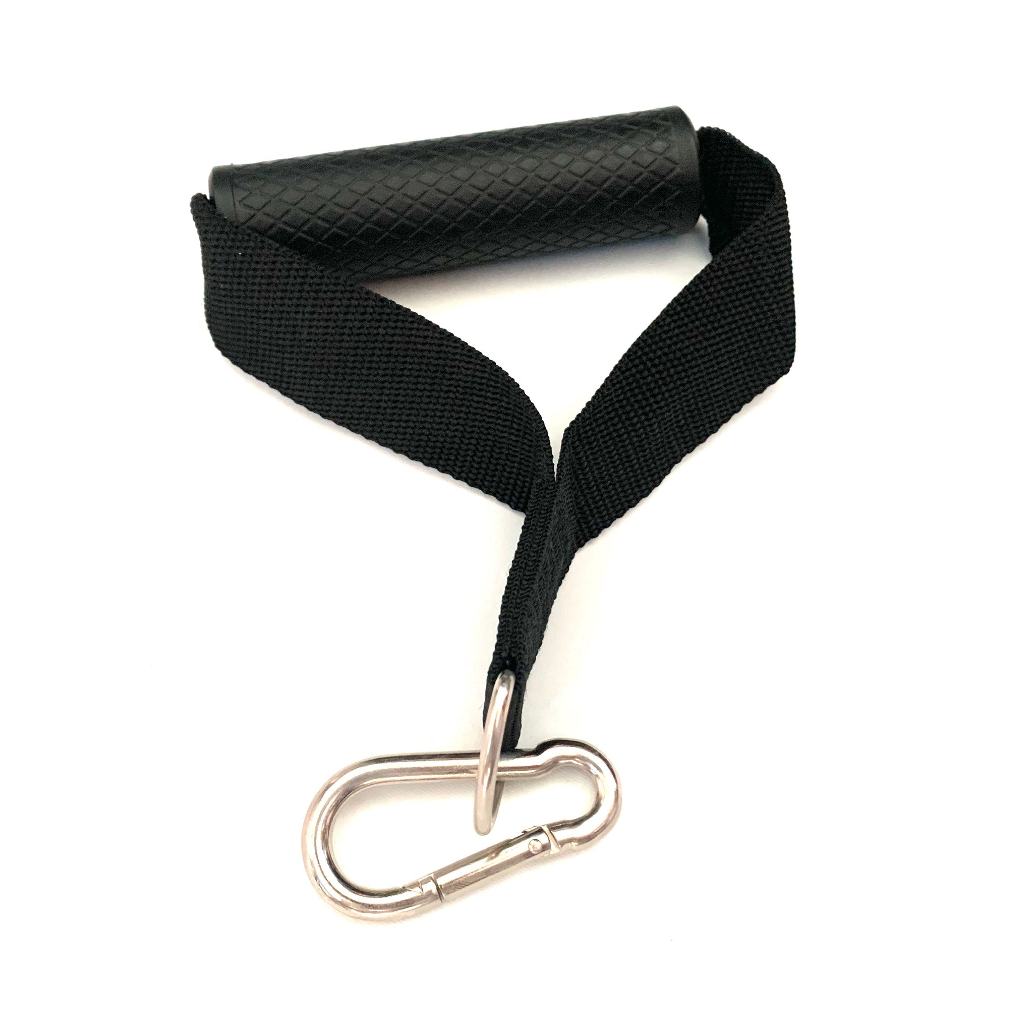 Rubber tube handle with carabiner – 3X resistance bands